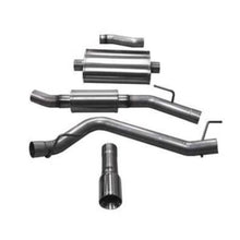 Load image into Gallery viewer, Corsa 2020-2024 Jeep Gladiator JT 3.0in Cat-Back Single Touring Side Exit w/ 4.0in Polished Tip Catback CORSA Performance