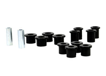 Load image into Gallery viewer, Whiteline 05-15 Nissan Xterra S / 05-10 Xterra SE Rear Essential Vehicle Kit Spring Insulators Whiteline