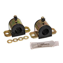 Load image into Gallery viewer, Energy Suspension 03-06 Toyota Corolla/Matrix Black 24mm Front Sway Bar Bushing Set (Greaseable Fram Bushing Kits Energy Suspension