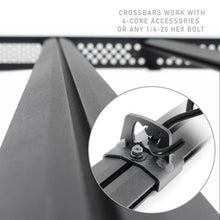 Load image into Gallery viewer, Go Rhino 16-23 Toyota Tacoma DC Ceros Low Profile Roof Rack - Tex. Blk Roof Rack Go Rhino