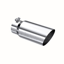 Load image into Gallery viewer, MBRP Universal Tip 5 O.D. Angled Single Walled 4 inlet 12 length Steel Tubing MBRP