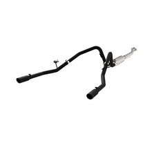 Load image into Gallery viewer, MBRP 11-14 Ford F-150 V6 Ecoboost Black Coated 2.5in Cat-Back Dual Rear Exit Exhaust System Catback MBRP
