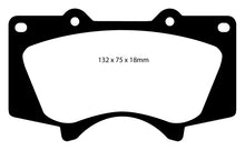 Load image into Gallery viewer, EBC 10+ Lexus GX460 4.6 Greenstuff Front Brake Pads Brake Pads - Performance EBC