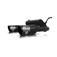 Load image into Gallery viewer, Gibson 18-22 Jeep Wrangler Sport 3.6L 2.5in Patriot Skull Series Cat-Back Dual Exhaust - Blk Ceramic Catback Gibson