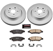 Load image into Gallery viewer, Power Stop 08-14 Cadillac CTS Rear Z17 Evolution Geomet Coated Brake Kit Brake Kits - Performance Blank PowerStop