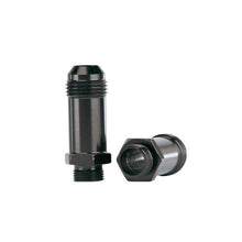 Load image into Gallery viewer, Aeromotive Demon Carb AN-08 to 9/16in x 24 Thread Float Bowl Fitting - Extended Fittings Aeromotive