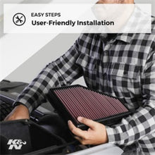 Load image into Gallery viewer, K&N 17-20 Mercedes Benz E63 V8-4.0L F/I Replacement Drop In Air Filter Air Filters - Drop In K&N Engineering