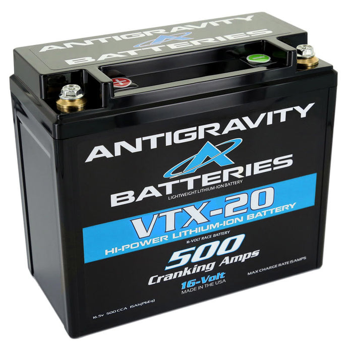 Antigravity Special Voltage YTX12 Case 16V Lithium Battery - Left Side Negative Terminal Batteries Antigravity Batteries   