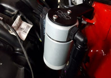 Load image into Gallery viewer, J&L 2015-2023 Ford Mustang EcoBoost Driver Side Oil Separator 3.0 - Clear Anodized Oil Separators J&L