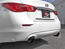 Load image into Gallery viewer, aFe Takeda 2.5in 304 SS Axle-Back Exhaust w/ Black Tips 16-18 Infiniti Q50 V6-3.0L (tt) Axle Back aFe