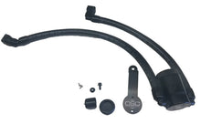 Load image into Gallery viewer, J&L 2018-2023 Ford Mustang GT Driver Side Oil Separator 3.0 - Black Anodized Oil Separators J&L