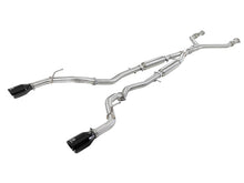 Load image into Gallery viewer, aFe Takeda 2.5in 304 SS Cat-Back Exhaust System w/ Black Tips 16-18 Infiniti Q50 V6-3.0L (tt) Catback aFe