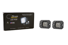 Load image into Gallery viewer, Diode Dynamics Stage Series C1 LED Pod Sport - White Flood Flush RBL (Pair) Light Accessories and Wiring Diode Dynamics
