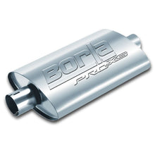 Load image into Gallery viewer, Borla Universal Pro-XS Oval 2.5in Inlet/Outlet Center/Center Notched Muffler Muffler Borla