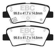 Load image into Gallery viewer, EBC 12+ Hyundai Elantra GT 2 Yellowstuff Rear Brake Pads Brake Pads - Performance EBC