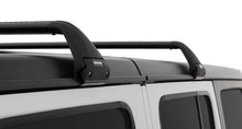 Load image into Gallery viewer, Rhino-Rack 07-22 Jeep Wrangler JK/JL 4 Door Hard Top Vortex SG 2 Bar Roof Rack - Black Roof Rack Rhino-Rack