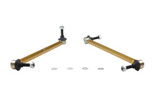 Load image into Gallery viewer, Whiteline 10+ Chevy Camaro FR Coupe Front Sway Bar - Link Assy H/D Adj Steel Ball (380mm C to C) Sway Bar Endlinks Whiteline