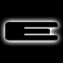 Load image into Gallery viewer, ORACLE Lighting Universal Illuminated LED Letter Badges - Matte Blk Surface Finish - E SEE WARRANTY Light Accessories and Wiring ORACLE Lighting