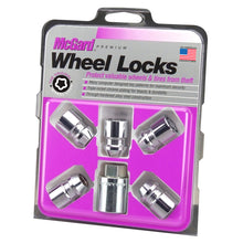Load image into Gallery viewer, McGard Wheel Lock Nut Set - 5pk. (Cone Seat) M12X1.25 / 3/4 Hex / 1.28in. Length - Chrome Lug Nuts McGard