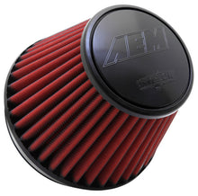 Load image into Gallery viewer, AEM Dryflow 6in. X 6in. Round Tapered Air Filter Air Filters - Universal Fit AEM Induction