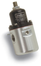 Load image into Gallery viewer, Edelbrock Fuel Pressure Regulator Carbureted 160 GPH 5-10 PSI 3/8In In/Out 3/8In Return Black Fuel Pressure Regulators Edelbrock