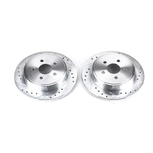 Load image into Gallery viewer, Power Stop 03-07 Chrysler PT Cruiser Rear Evolution Drilled & Slotted Rotors - Pair Brake Rotors - Slot & Drilled PowerStop