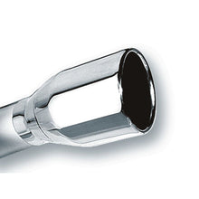 Load image into Gallery viewer, Borla 2.5in Inlet 4in Single Round Rolled Edge Outlet x 8in Long Weld On Exhaust Tip Tips Borla