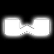 Load image into Gallery viewer, ORACLE Lighting Universal Illuminated LED Letter Badges - Matte Wht Surface Finish - W SEE WARRANTY Light Accessories and Wiring ORACLE Lighting