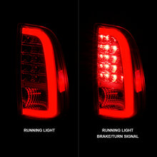 Load image into Gallery viewer, ANZO 00-06 Toyota Tundra LED Taillights w/ Light Bar Chrome Housing Clear Lens Tail Lights ANZO