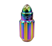 Load image into Gallery viewer, NRG 500 Series M12 X 1.5 Bullet Shape Steel Lug Nut Set - 21 Pc w/Lock Key - Neochrome Lug Nuts NRG