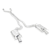 Load image into Gallery viewer, Stainless Works 2009-15 Cadillac CTS-V Wagon 3in Catback System X-Pipe Chambered Mufflers 4in Tips Catback Stainless Works