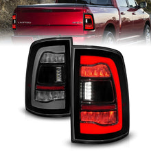 Load image into Gallery viewer, ANZO 09-18 Dodge Ram 1500 Sequential LED Taillights Smoke Black Tail Lights ANZO