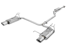 Load image into Gallery viewer, aFe Takeda Exhaust 2.25in to 2in Dia 304SS Cat-Back w/Polished Tips 08-12 Honda Accord Coupe V6 3.5L Catback aFe