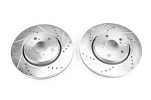 Load image into Gallery viewer, Power Stop 18-19 Toyota C-HR Front Evolution Drilled & Slotted Rotors - Pair Brake Rotors - Slot & Drilled PowerStop