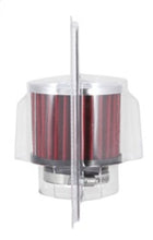 Load image into Gallery viewer, K&N 1.75in Flange ID x 3in OD x 2.5in H Chrome Finish Rubber Base Crankcase Vent Filter Air Filters - Universal Fit K&N Engineering