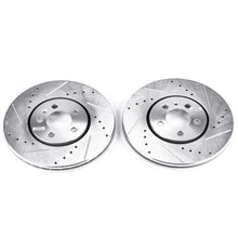 Load image into Gallery viewer, Power Stop 96-99 Volkswagen Golf Front Evolution Drilled & Slotted Rotors - Pair Brake Rotors - Slot & Drilled PowerStop