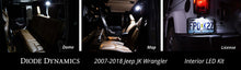 Load image into Gallery viewer, Diode Dynamics Wrangler JK 4dr Interior Kit Stage 2 - Blue Bulbs Diode Dynamics