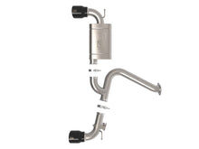 Load image into Gallery viewer, aFe 22-23 Hyundai Kona N L4 2.0L (t) Takeda 3in SS Axle-Back Exhaust System w/ Black Tips Axle Back aFe