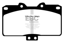 Load image into Gallery viewer, EBC 91-93 Dodge Stealth 3.0 4WD Yellowstuff Front Brake Pads Brake Pads - Performance EBC