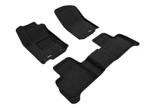 Load image into Gallery viewer, 3D Maxpider 16-19 Mercedes GLE-Class Suv/Coupe Amg GLE63 SUV Elegant 1st 2nd Row - Set (Black) Floor Mats - Rubber 3D MAXpider