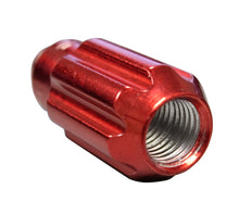 Load image into Gallery viewer, NRG 500 Series M12 X 1.5 Bullet Shape Steel Lug Nut Set - 21 Pc w/Lock Key - Red Lug Nuts NRG