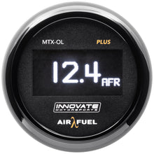 Load image into Gallery viewer, Innovate MTX-OL PLUS Wideband Digital Air/Fuel Ratio OLED Gauge Kit 3ft w/O2 Sensor Gauges Innovate Motorsports