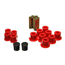 Load image into Gallery viewer, Energy Suspension Rear Spring Bushing Set - Red Bushing Kits Energy Suspension