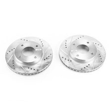 Load image into Gallery viewer, Power Stop 09-11 Nissan Versa Front Evolution Drilled & Slotted Rotors - Pair Brake Rotors - Slot & Drilled PowerStop