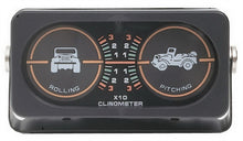 Load image into Gallery viewer, Rampage 1999-2019 Universal Clinometer - Black Tow Hooks Rampage