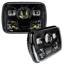 Load image into Gallery viewer, Oracle 7inx6in 40W Replacement LED Headlight - Black (Pair) SEE WARRANTY Light Bars & Cubes ORACLE Lighting