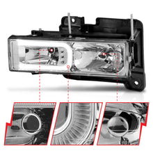 Load image into Gallery viewer, ANZO 1999-2000 Cadillac Escalade Crystal Headlights Headlights ANZO