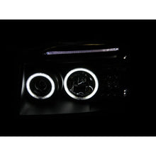 Load image into Gallery viewer, ANZO 2001-2004 Nissan Frontier Projector Headlights w/ Halo Black (CCFL) Headlights ANZO