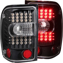 Load image into Gallery viewer, ANZO 2001-2011 Ford Ranger LED Taillights Black Tail Lights ANZO