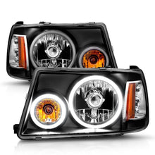 Load image into Gallery viewer, ANZO ANZ111152 ANZO 2001-2011 Ford Ranger Projector Headlights w/ Halo Black (CCFL) 1 pc